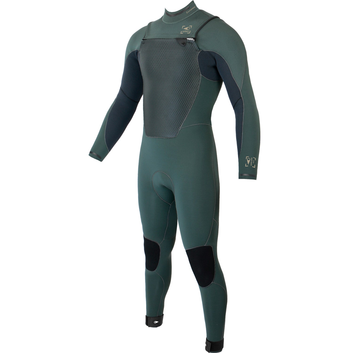 Fullsuit GURU WIND - ORGANIC OYSTERPRENE Front-zip