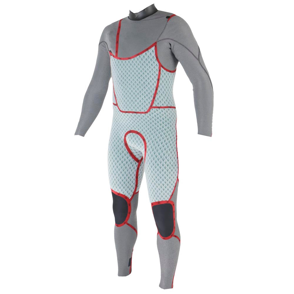Fullsuit GURU WIND - ORGANIC OYSTERPRENE Front-zip