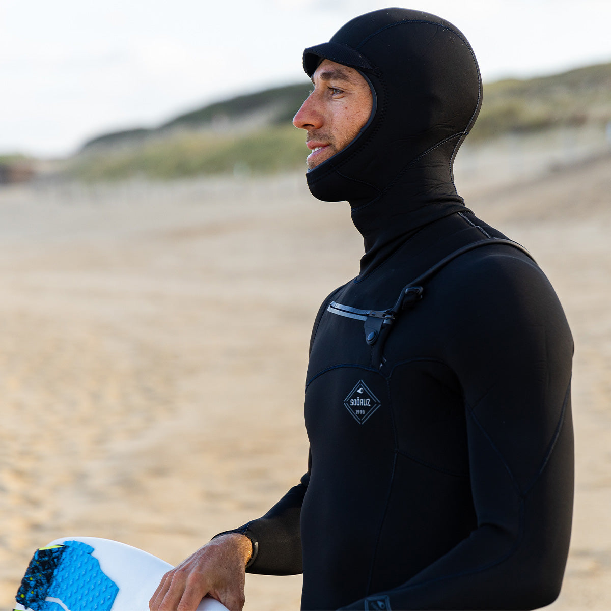 Fullsuit FIGHTER HOOD Chest-zip